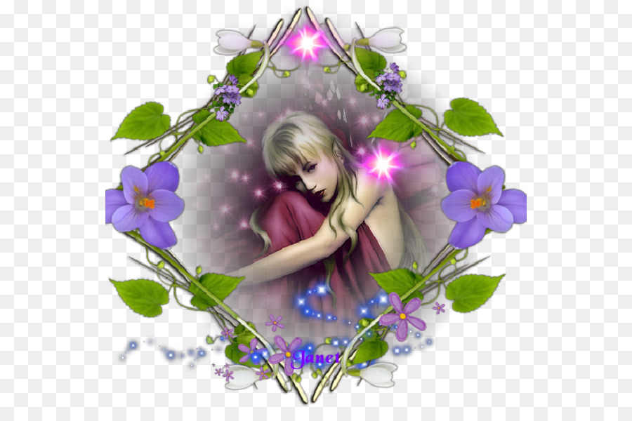 Art Floral，Personnage PNG