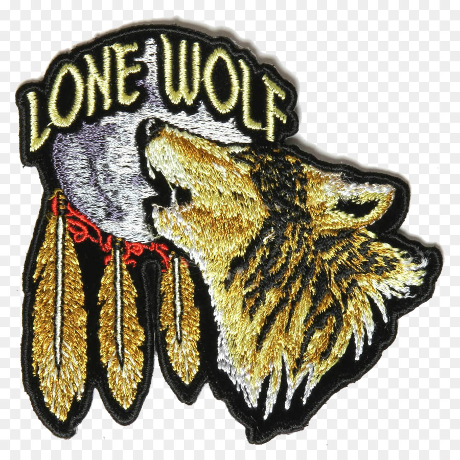 Patch Loup Solitaire，Loup PNG