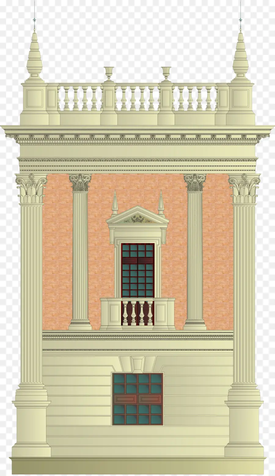 Bâtiment Classique，Architecture PNG