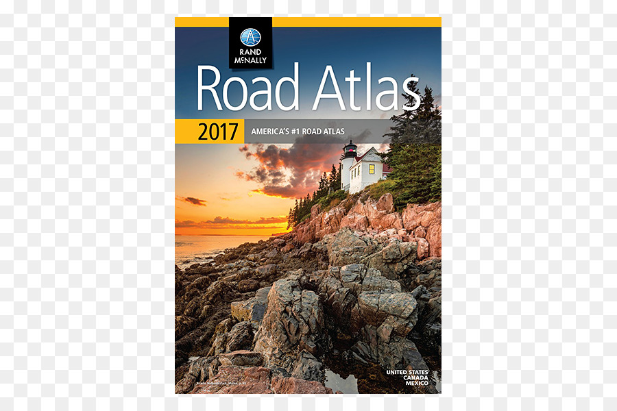 Rand Mcnally 2009 L Atlas Routier à Grande échelle Aux états Unis，Atlas Routier Et Guide Des Vacances PNG