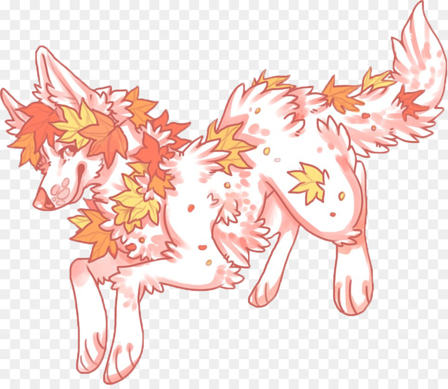 Chien De Dessin Animé，Feuilles PNG