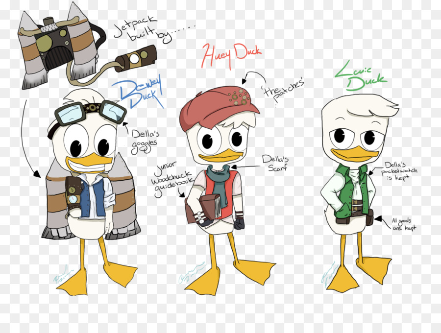 Personnages De Canard，Dessin PNG