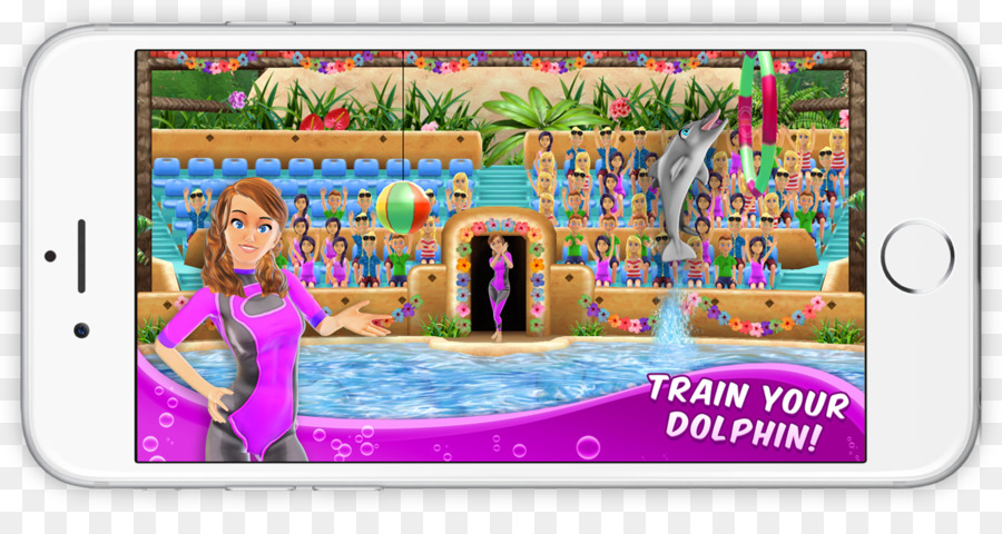 Mon Spectacle De Dauphins，Jeux En Ligne Gratuits PNG