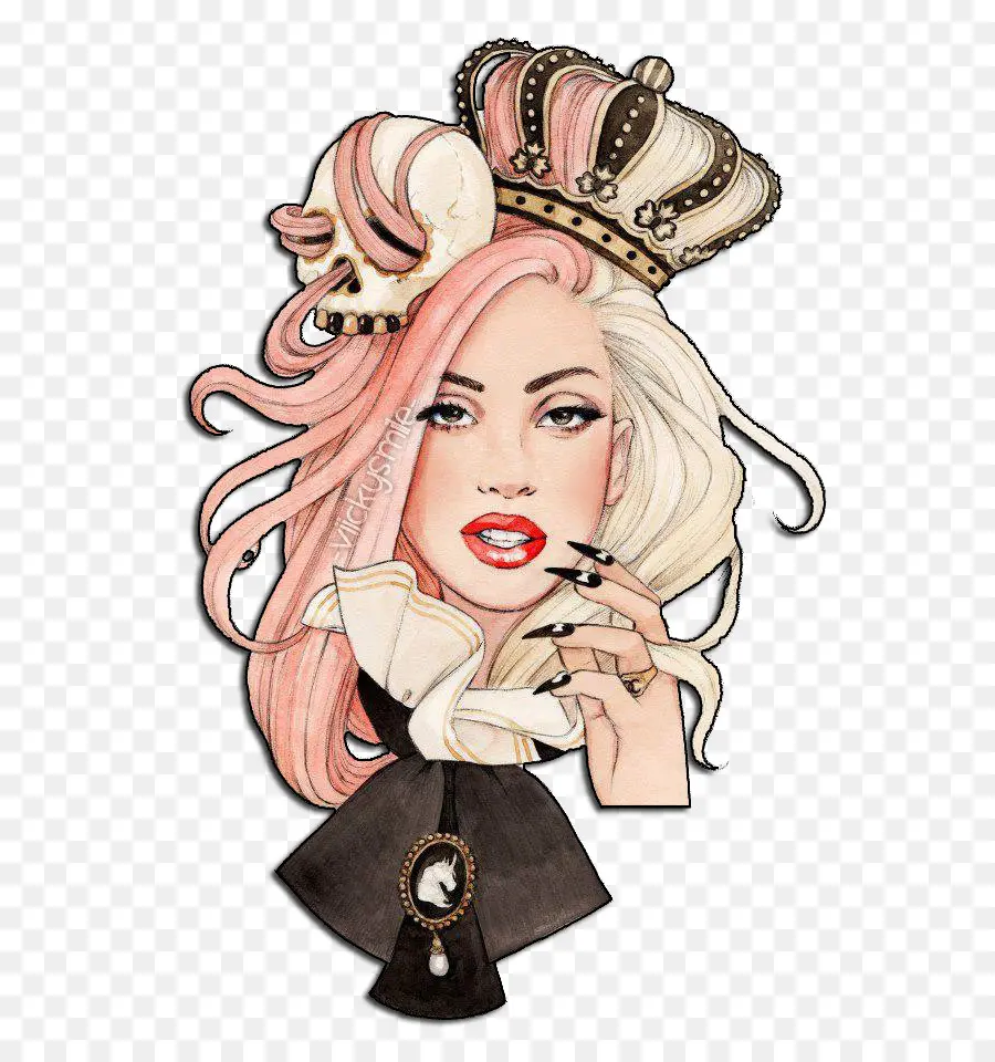 Lady Gaga，Dessin PNG