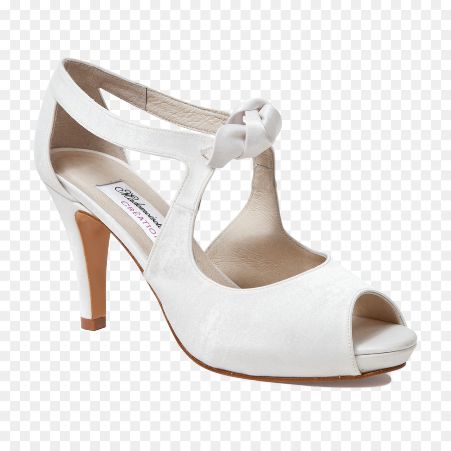 Chaussure à Talons Hauts Blanche，Chaussure PNG