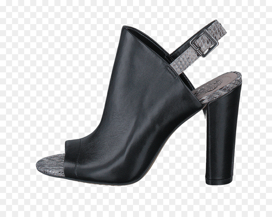 Chaussure Noire à Talon Haut，Chaussure PNG