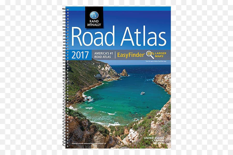 Rand Mcnally 2009 L Atlas Routier à Grande échelle Aux états Unis，2018 Rand Mcnally Grande échelle Atlas Routier Lsra PNG