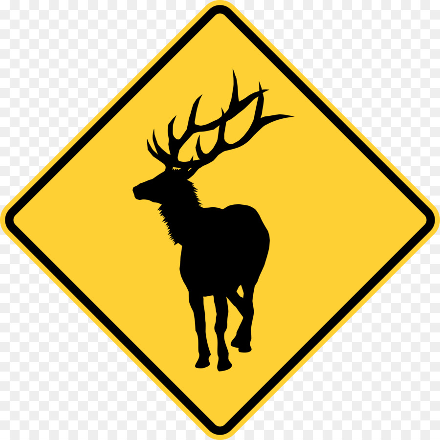 Elk，Signe De La Circulation PNG