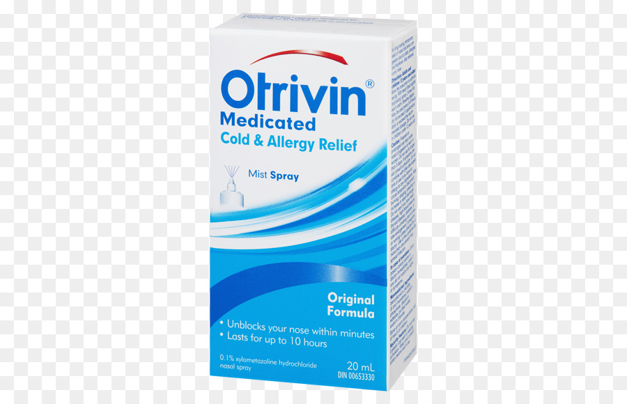 Spray Médicamenteux Otrivin，Soulagement Du Froid PNG