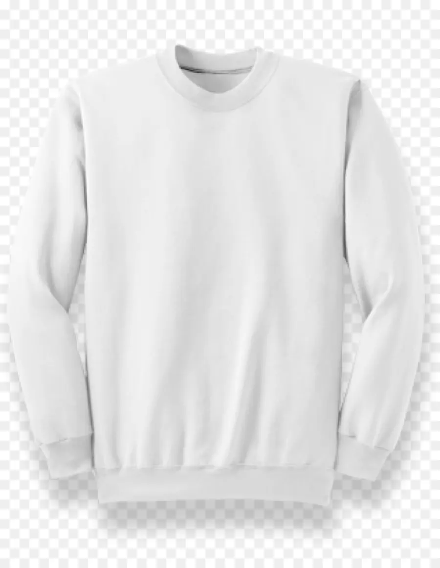 Sweat Shirt，Blanc PNG