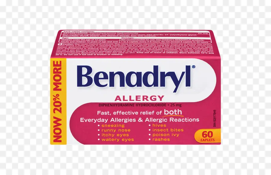 Allergie Au Bénadryl，Soulagement Des Allergies PNG