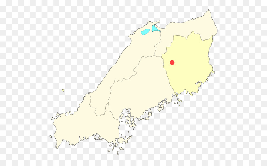 Carte，La Région De Chūgoku PNG