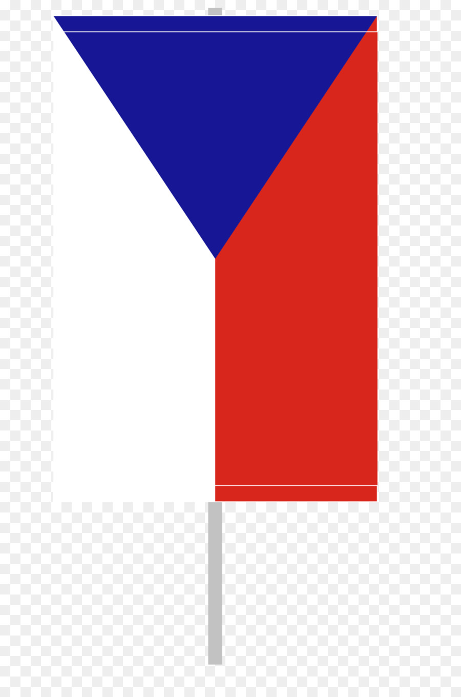 République Tchèque，Drapeau De La République Tchèque PNG