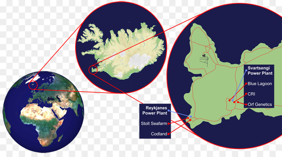 Globe，L Islande PNG