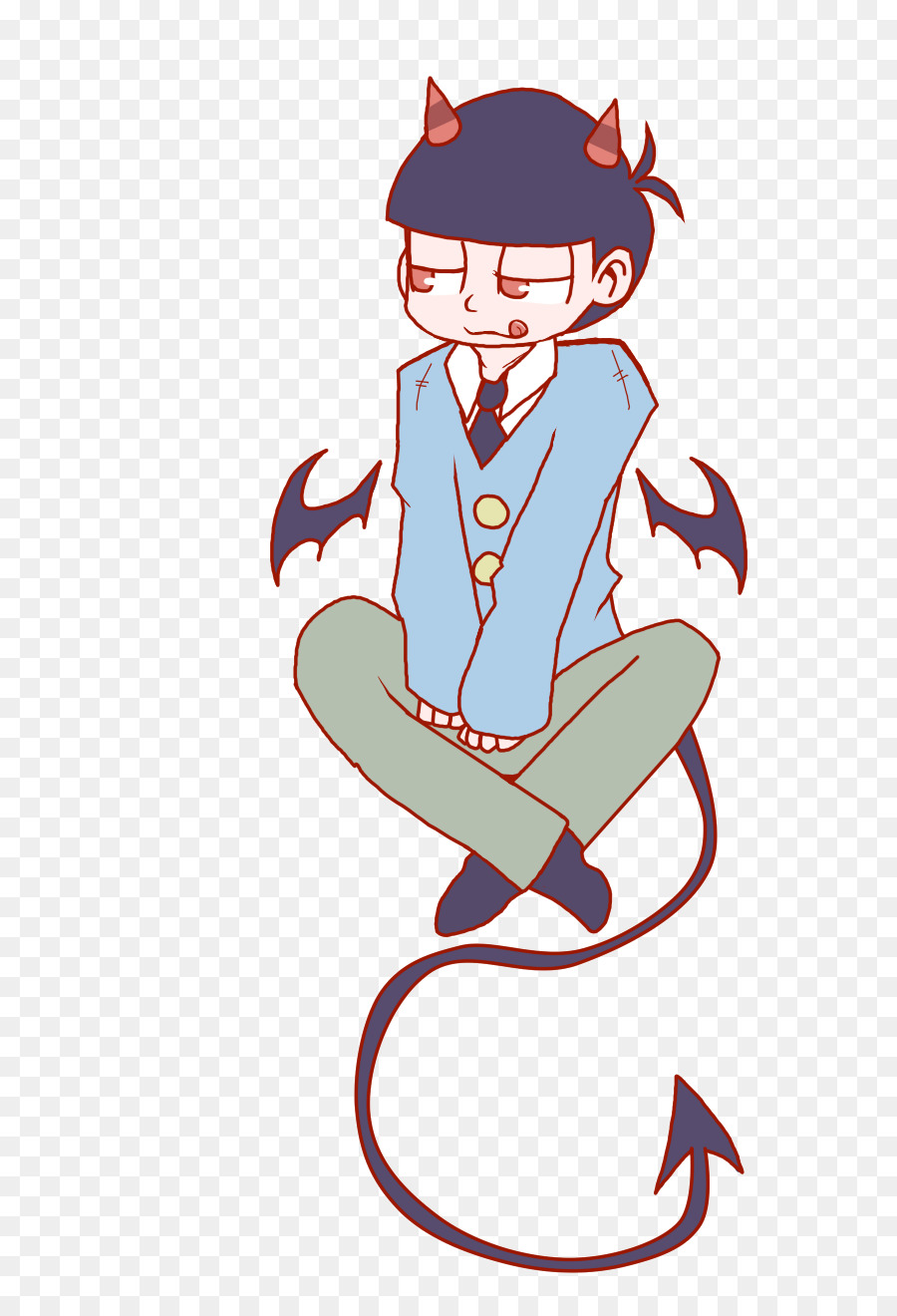 Osomatsukun，Diable PNG