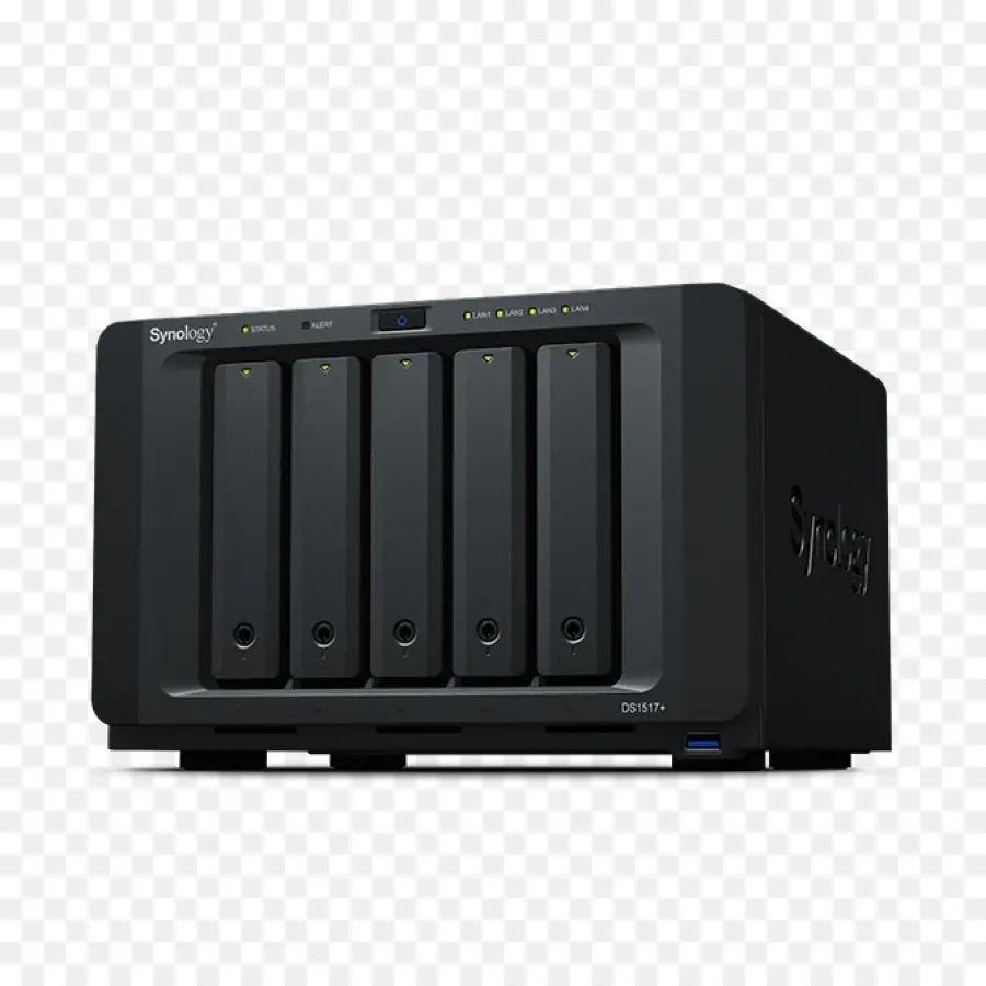 Serveur Nas Boîtier Synology Diskstation Ds1517，Systèmes De Stockage En Réseau PNG