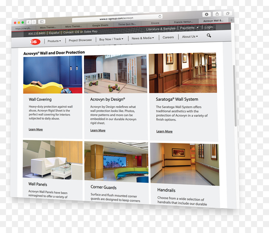 Page Web，Immobilier PNG