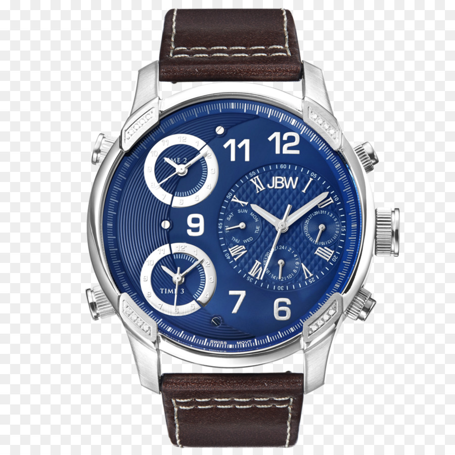 Montre Bracelet，Bleu PNG