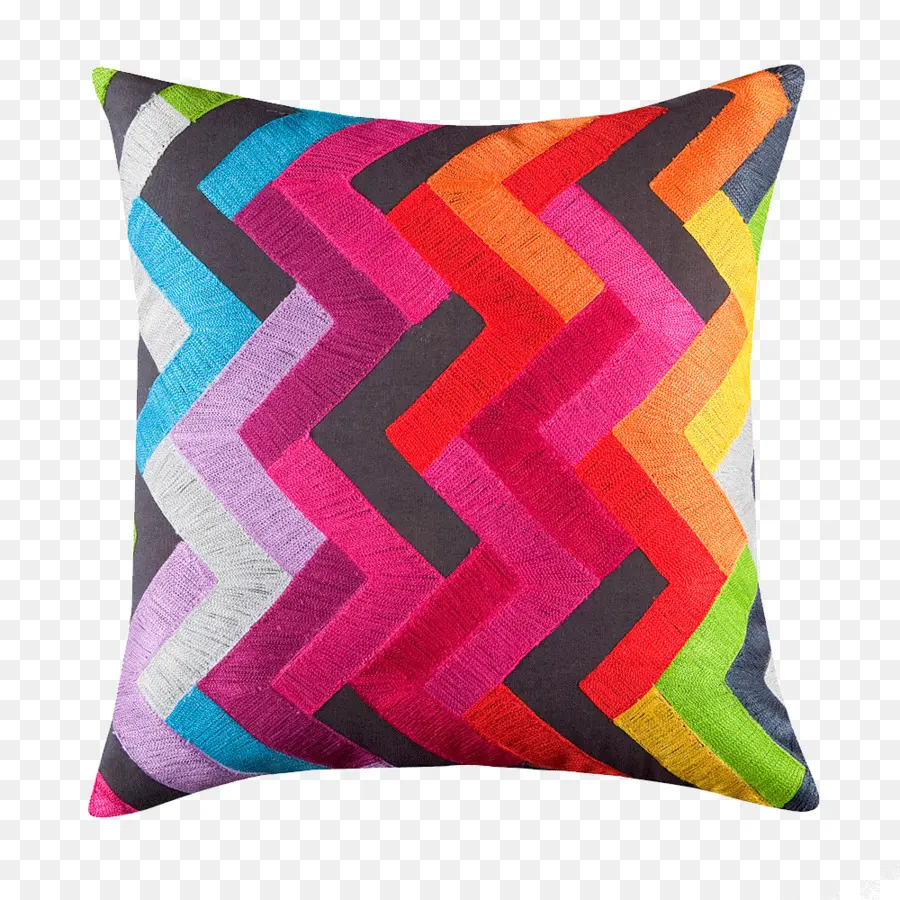 Oreiller Coloré，Coussin PNG