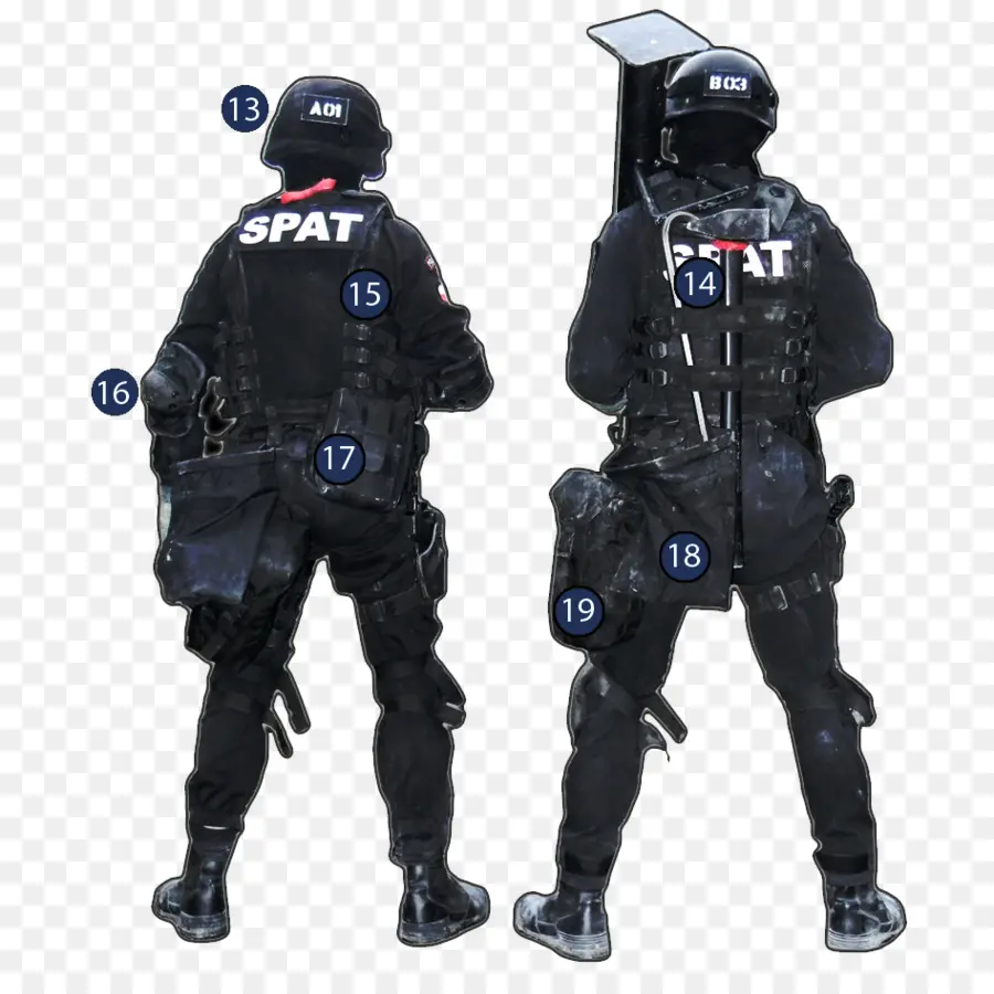 Équipe Swat，Police PNG