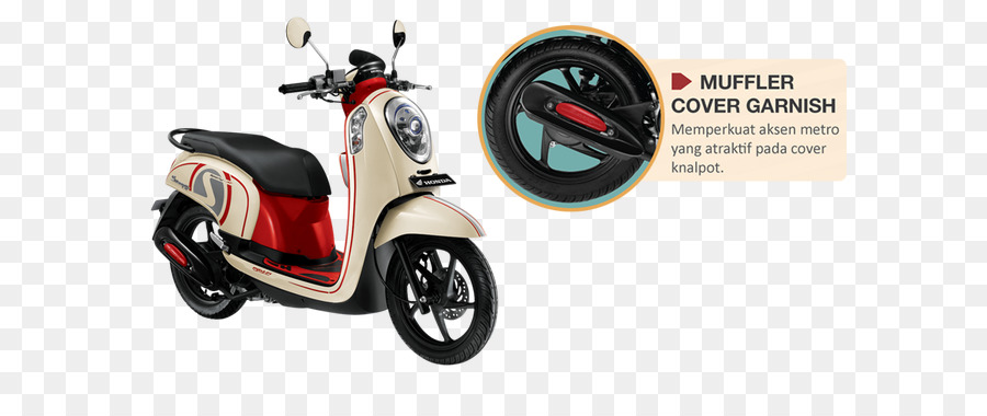 Scooter Rouge Et Blanc，Moto PNG