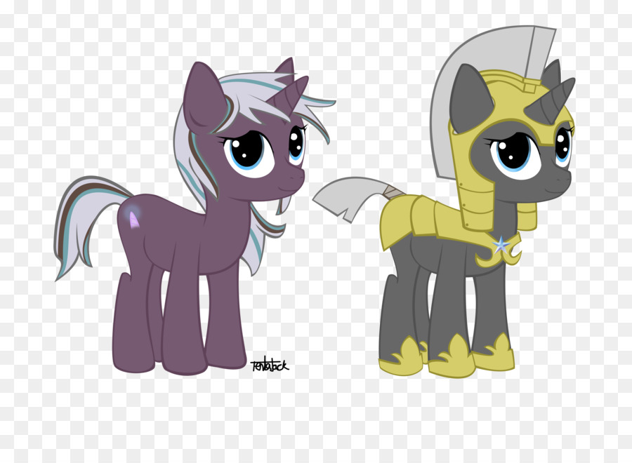 Poney Arc En Ciel，Poney Bleu PNG