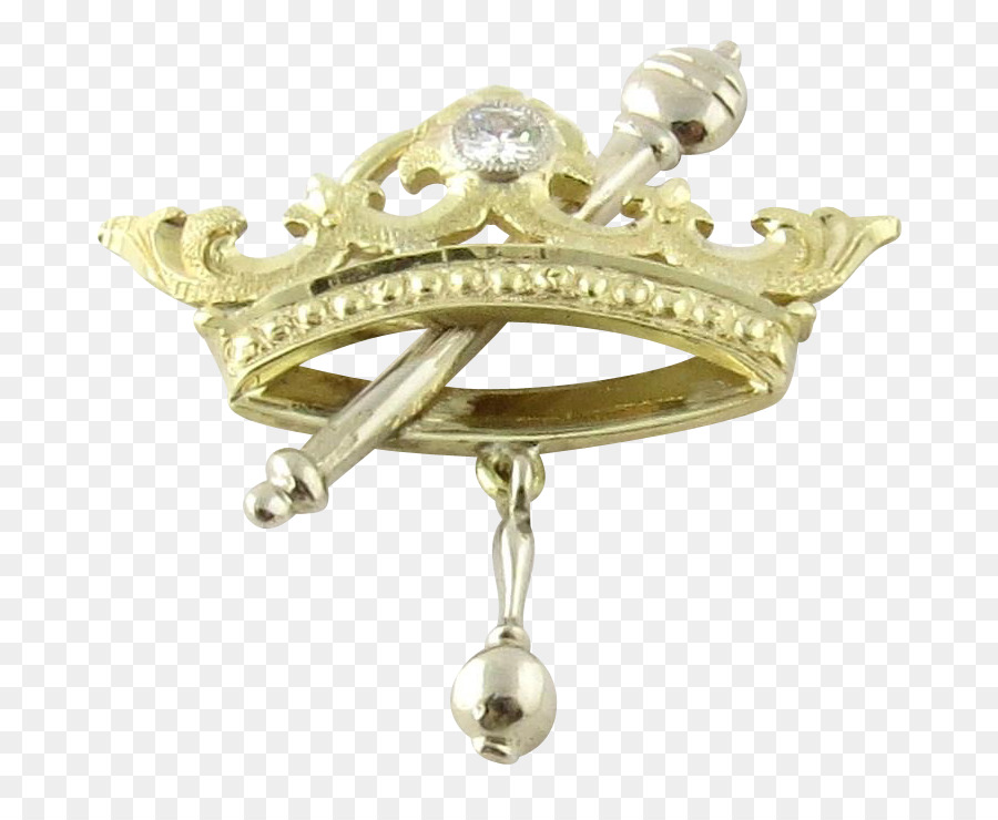 Broche Couronne，Broche PNG