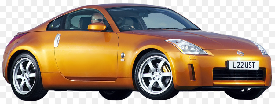 Voiture Orange，Voiture De Sport PNG