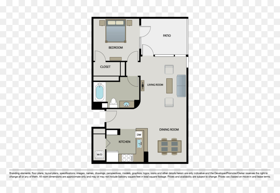 Plan D'étage，Chambres PNG