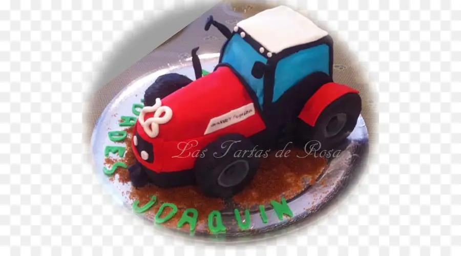 Gâteau Tracteur，Dessert PNG