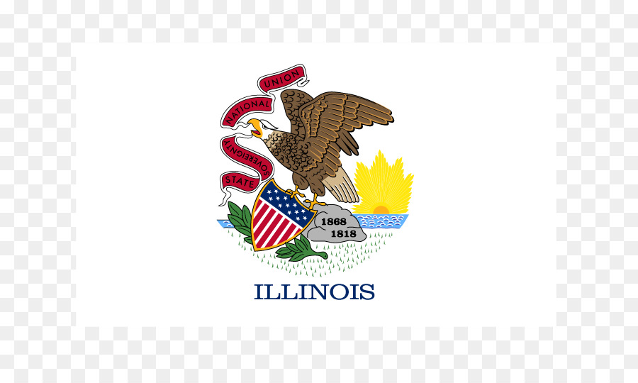 Illinois，Drapeau Et Le Sceau De L Illinois PNG