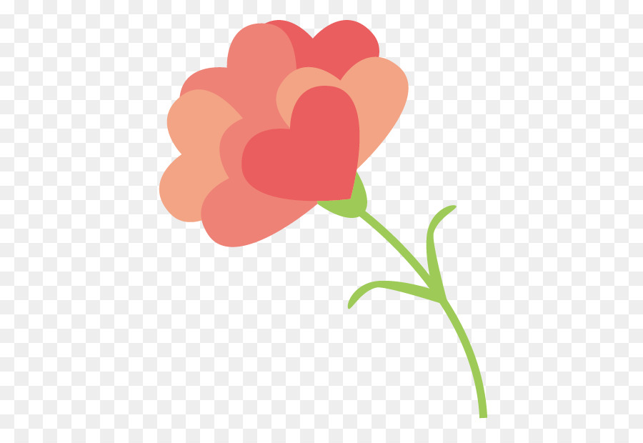 Coeur Avec Des Fleurs，Amour PNG