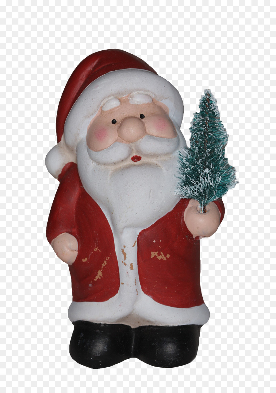 Figurine Du Père Noël，Noël PNG