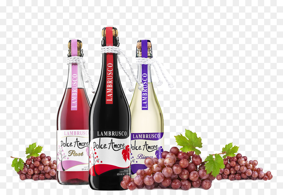 Bouteilles De Vin Lambrusco，Vin PNG