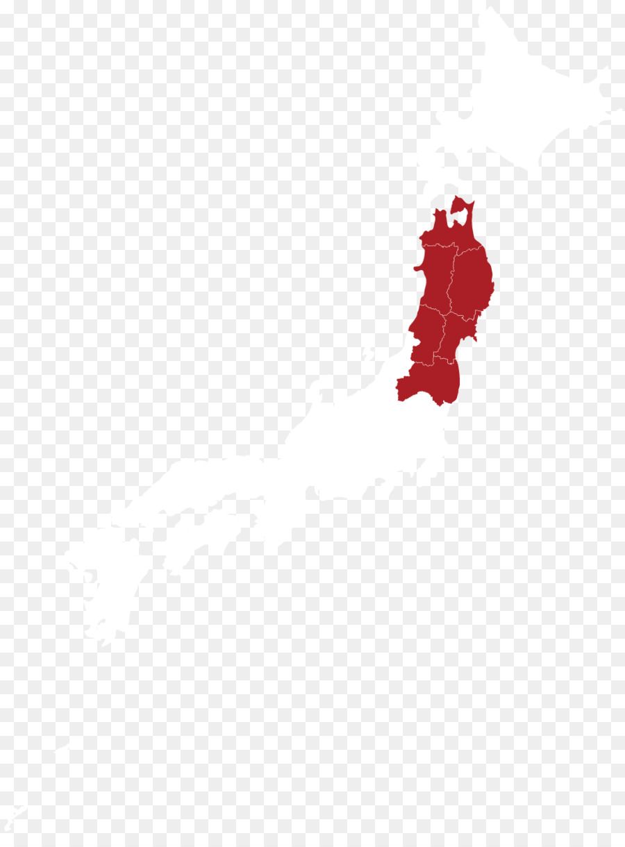 Région Du Tôhoku，Carte PNG