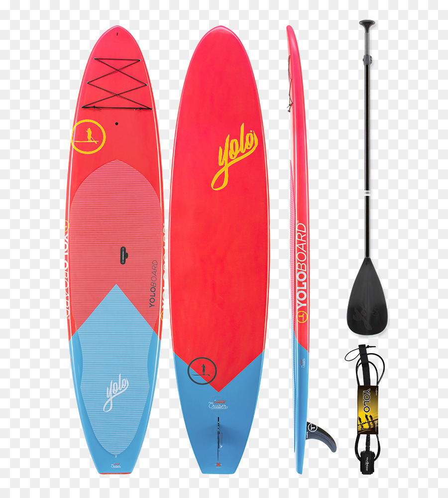 Paddleboard Rouge Et Bleu，Sports Nautiques PNG