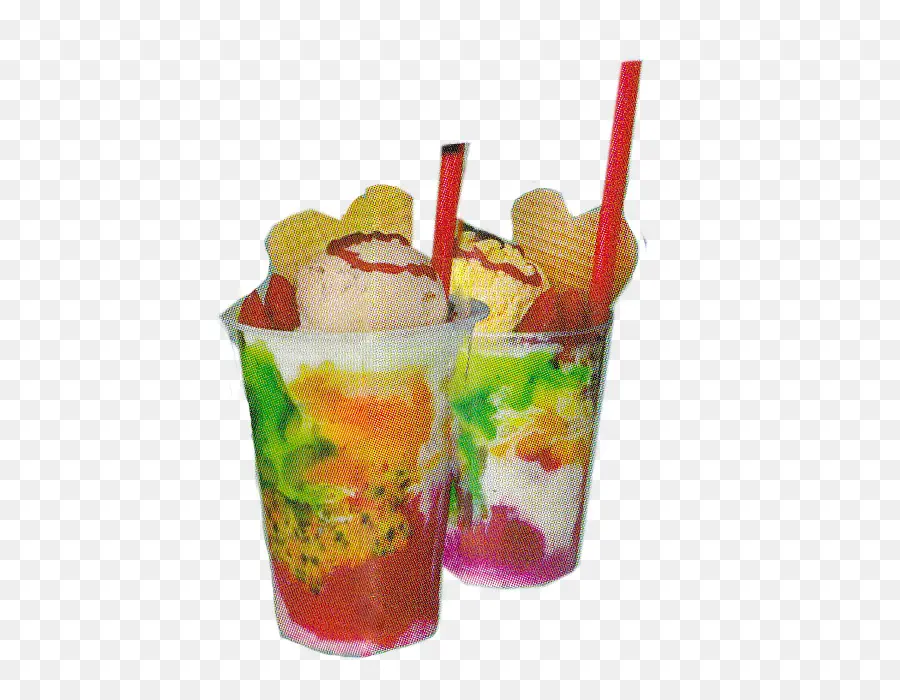 Coupes De Crème Glacée，Glace PNG