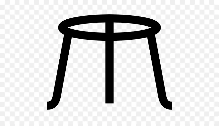 Tabouret，Noir PNG