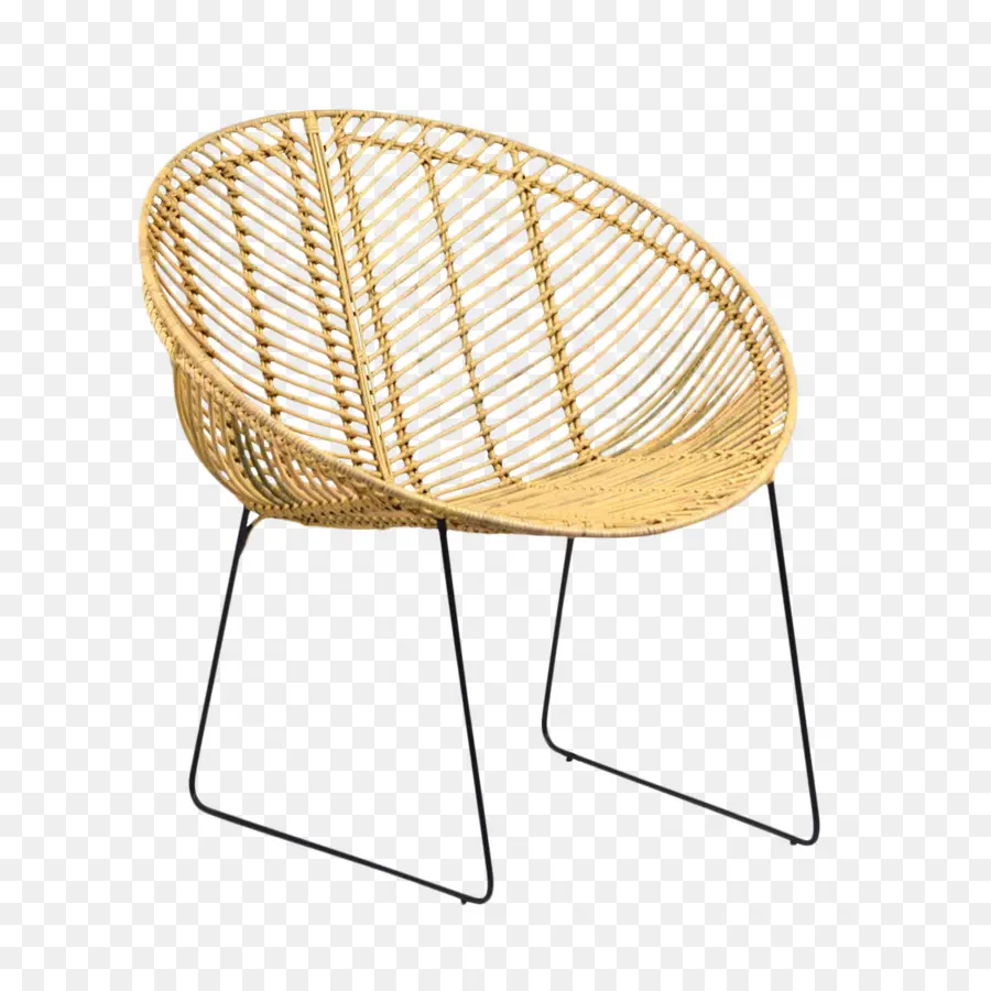 Chaise En Osier，Rotin PNG