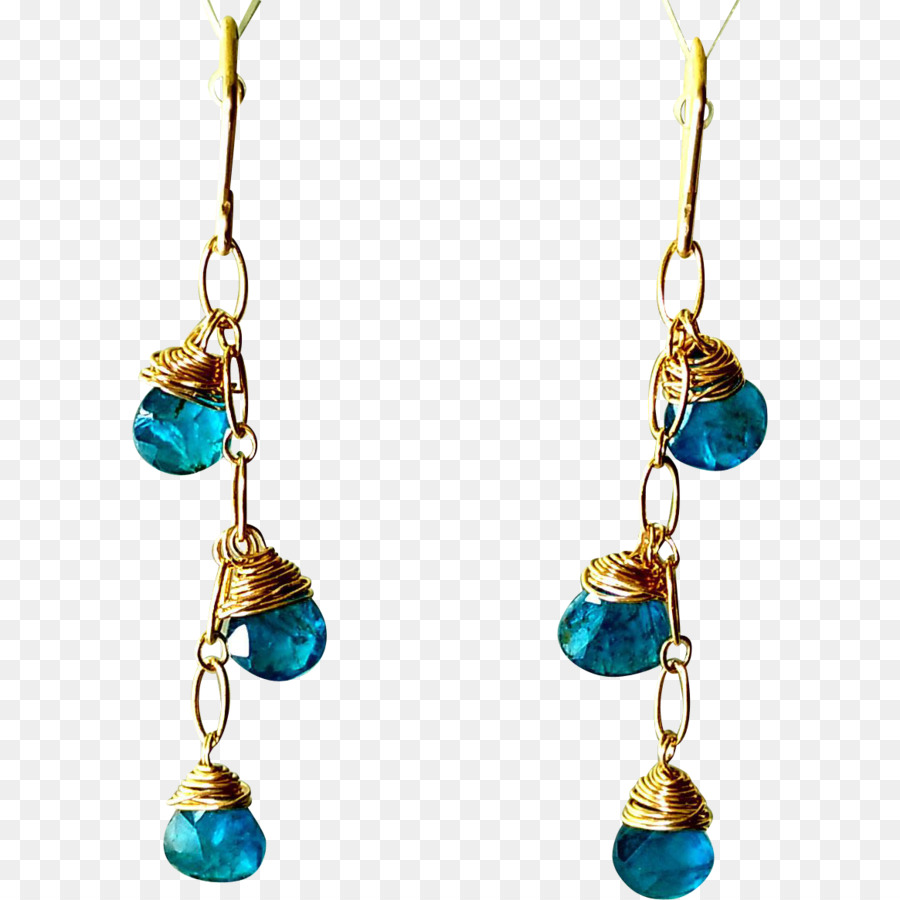 Turquoise，Boucle D'oreille PNG