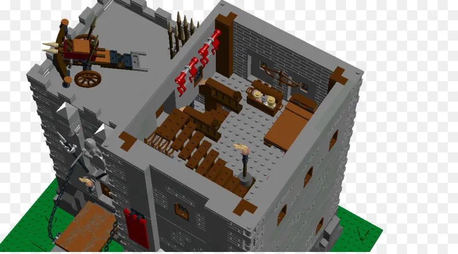 Intérieur Du Château Lego，Blocs PNG