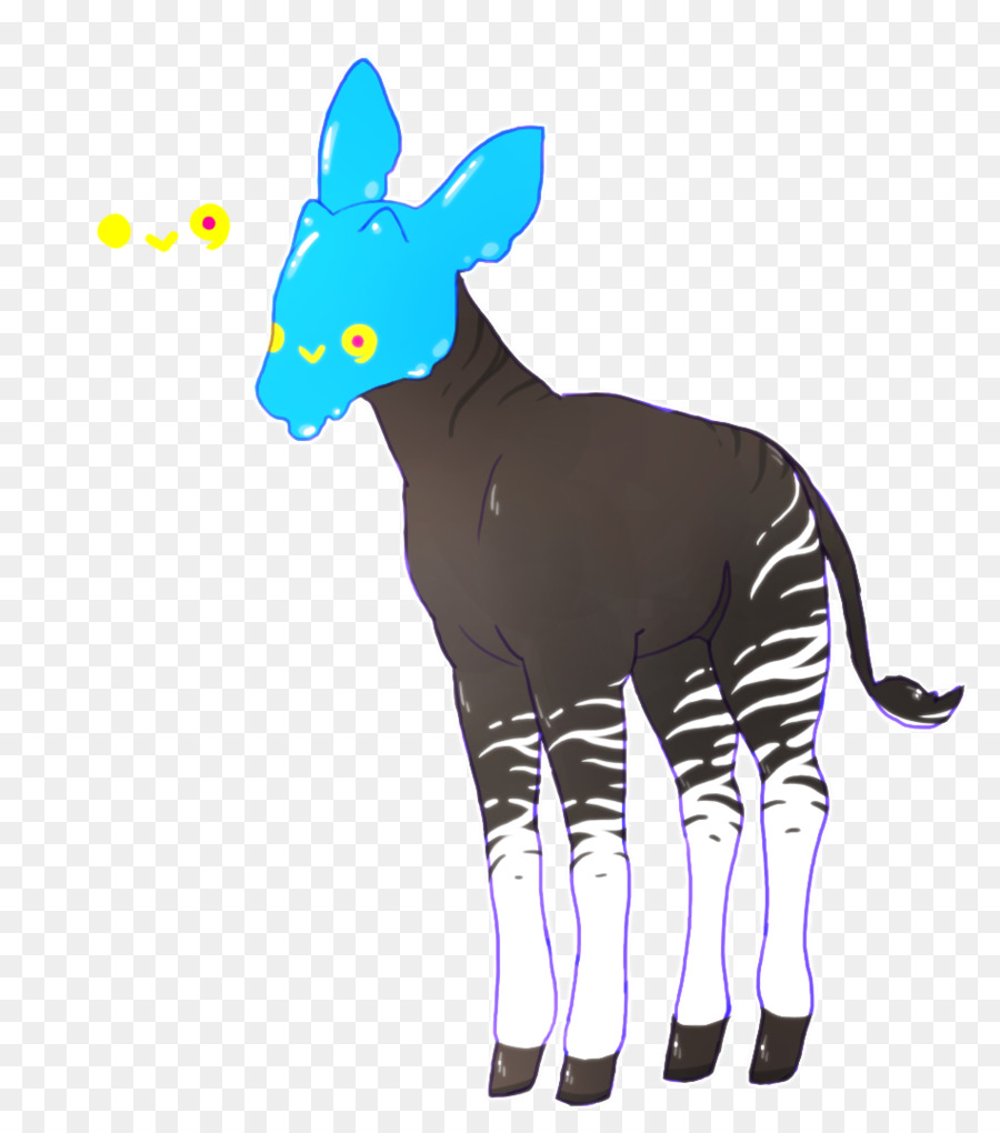 Okapi，Girafe PNG