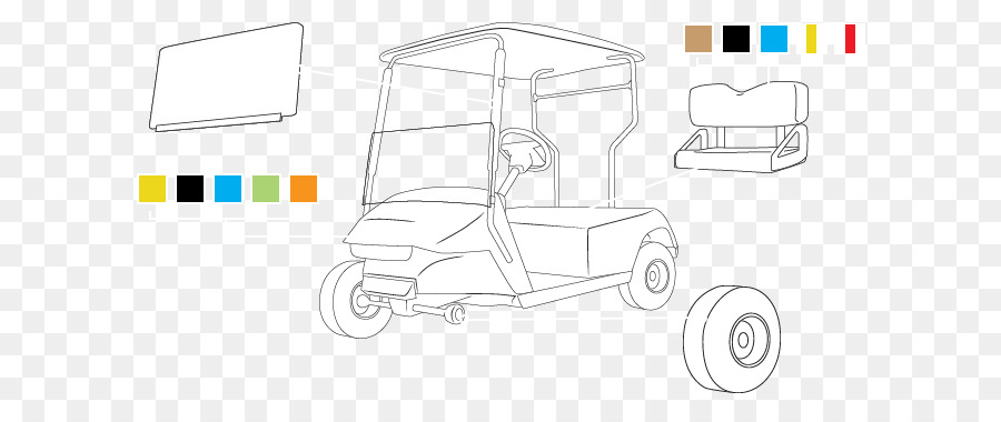 Voiture，L Art En Ligne PNG