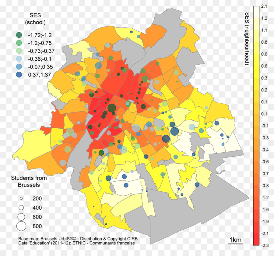 Ville De Bruxelles，Quartier PNG