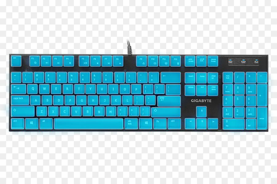 Clavier D Ordinateur，Gigabyte Force K83 Jeu Tastatură PNG