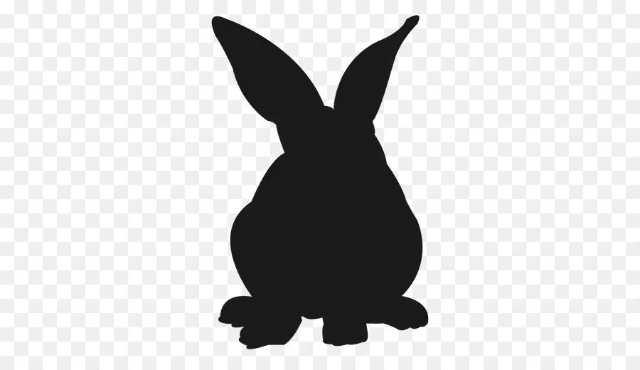 Lapin，Silhouette PNG