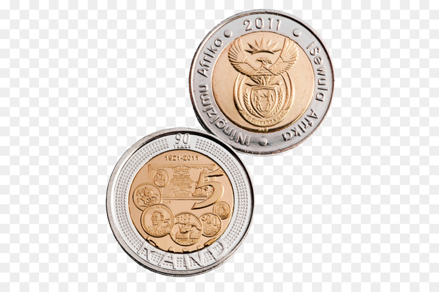 Pièce De Monnaie，L Afrique Du Sud PNG