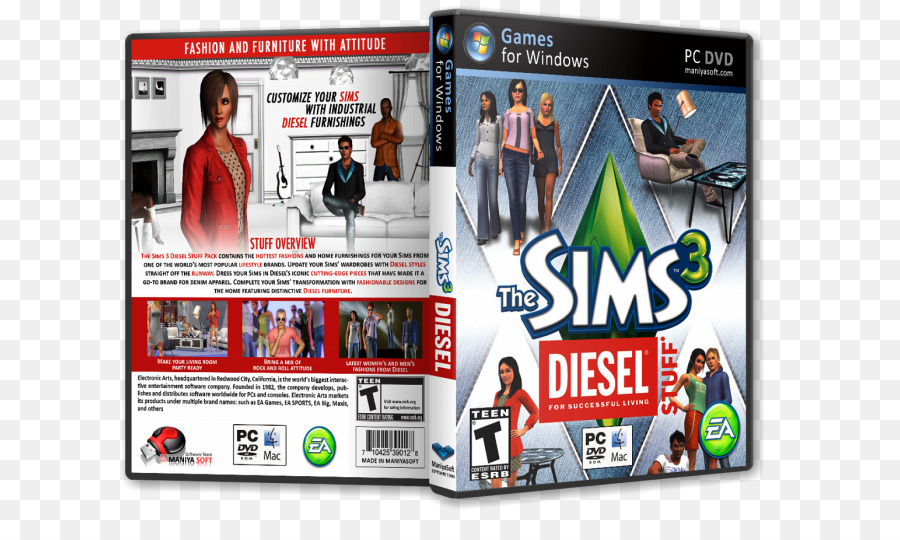 Xbox 360，Les Sims 3 Animaux De Compagnie PNG