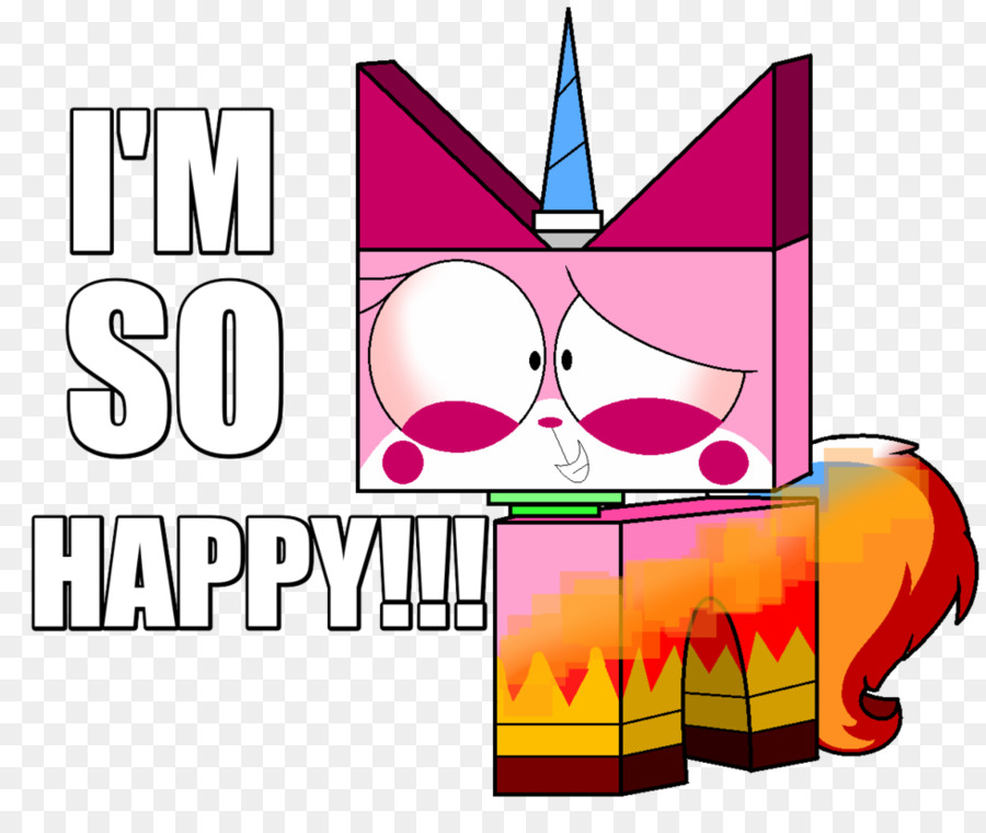 Unikitty，Heureux PNG