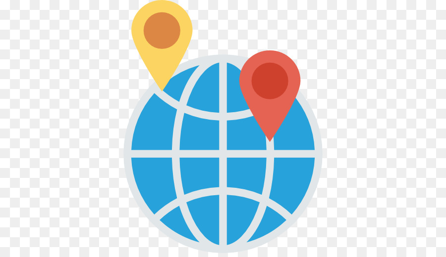 Épingle De Localisation，Globe PNG